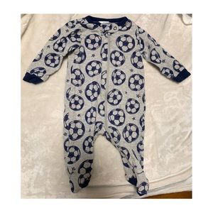 Soccer Onesie Size Newborn